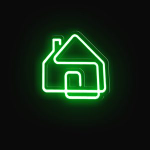 "House" Neon Sign