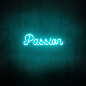 "Passion" Neon Sign