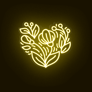 "Plant" Neon Sign